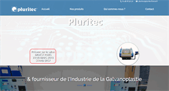 Desktop Screenshot of pluritecfrance.com